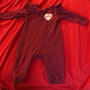 Burgundy Old Navy one piece